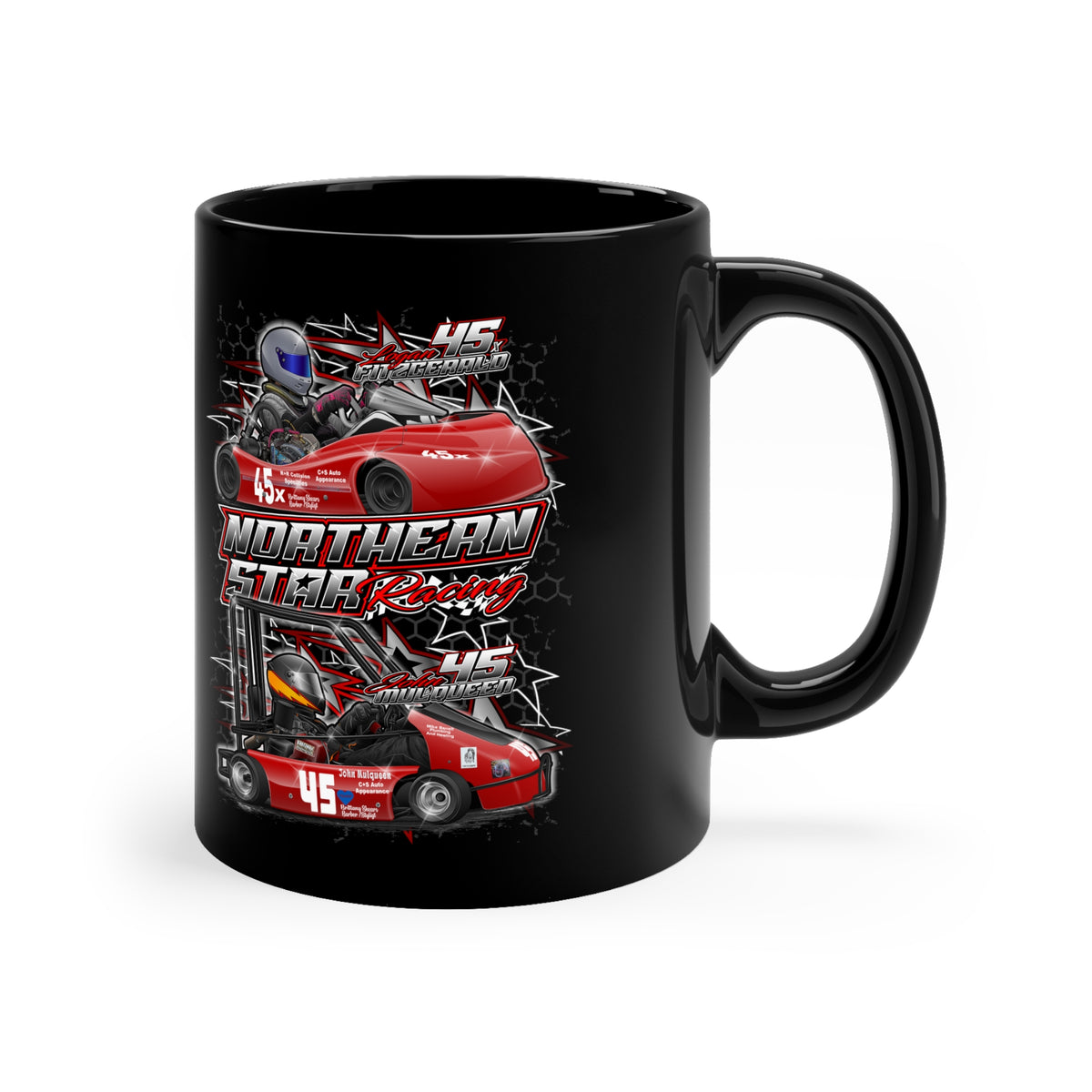 Northern Star Racing 2023 Coffee Mug Five Star Racewear 9616