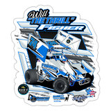 Will Fisher | 2025 |  Kiss-Cut Vinyl Decal 2 - white matte