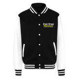 Five Star Racewear | Letterman Jacket - black/white