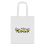Five Star Racewear | Tote Bag - white