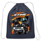 Stine Racing | 2025 | Cotton Drawstring Bag - navy
