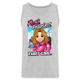 Fast Fearless | That Girl | Men's Tank - heather gray