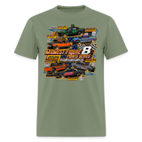 Midwest Figure 8 | 2025 | Adult T-Shirt (Front Only) - military green