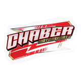 Chaber Motorsports | 2025 |  Kiss-Cut Vinyl Decal - transparent glossy
