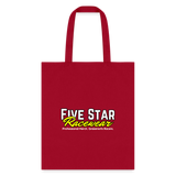 Five Star Racewear | Tote Bag - red