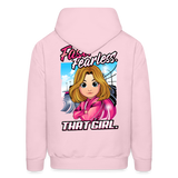 Fast Fearless | That Girl | Adult Hoodie - pale pink