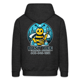 Busy Bee Cleaning | Adult Hoodie - charcoal grey