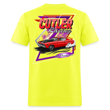 Cutler Racing | 2025 | Adult T-Shirt - safety green