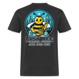Busy Bee Cleaning | Adult T-Shirt - heather black