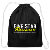 Five Star Racewear | Drawstring Bag - black
