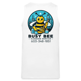 Busy Bee Cleaning | Men's Tank - white