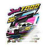 Jacob Todd  | 2025 |  Kiss-Cut Vinyl Decal 2 - transparent glossy