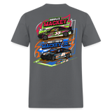Mackey Racing | 2025 | Adult T-Shirt - charcoal