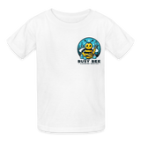 Busy Bee Cleaning | Youth T-Shirt - white