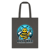 Busy Bee Cleaning | Tote Bag - charcoal