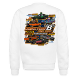 Midwest Figure 8 | 2025 | Adult Crewneck Sweatshirt - white