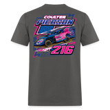 Coulter Pierson | 2024 | Adult T-Shirt - charcoal