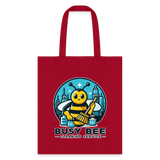 Busy Bee Cleaning | Tote Bag - red