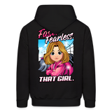 Fast Fearless | That Girl | Adult Hoodie - black
