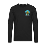 Busy Bee Cleaning | Adult LS T-Shirt - black