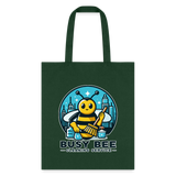 Busy Bee Cleaning | Tote Bag - forest green