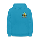 Busy Bee Cleaning | Youth Hoodie - turquoise