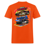Mackey Racing | 2025 | Adult T-Shirt - orange