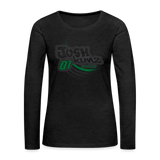 Josh Kunz | 2024 | Women's LS T-Shirt - charcoal grey