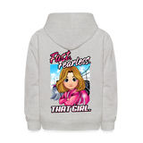 Fast Fearless | That Girl | Youth Hoodie - heather gray