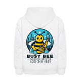 Busy Bee Cleaning | Youth Hoodie - white