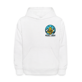 Busy Bee Cleaning | Youth Hoodie - white