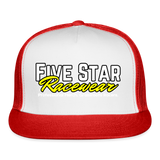 Five Star Racewear | Trucker Hat - white/red