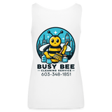 Busy Bee Cleaning | Women's Tank - white