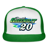 David Greenslit | 2025 | Trucker Cap - white/kelly green