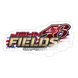 John Fields | 2025 |  Kiss-Cut Vinyl Decal - white glossy