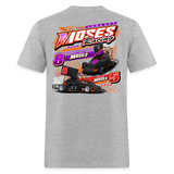 Moses Racing | 2025 | Adult T-Shirt - heather gray