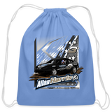 Allan Harris Jr | 2023 | Cotton Drawstring Bag - carolina blue