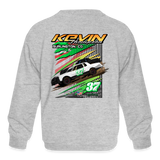 Kevin Thompson | 2023 | Youth Crewneck Sweatshirt - heather gray