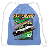 Kevin Thompson | 2023 | Cotton Drawstring Bag - carolina blue