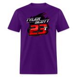Tyler Scott | 2023 | Adult T-Shirt - purple
