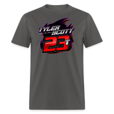 Tyler Scott | 2023 | Adult T-Shirt - charcoal