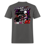 Tyler Scott | 2023 | Adult T-Shirt - charcoal