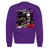 Tyler Scott | 2023 | Adult Crewneck Sweatshirt - purple