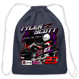 Tyler Scott | 2023 | Cotton Drawstring Bag - navy