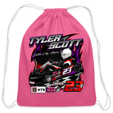 Tyler Scott | 2023 | Cotton Drawstring Bag - pink