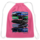 The Litchfield Gang | 2023 | Cotton Drawstring Bag - pink