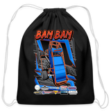 Johndro Racing | 2023 | Cotton Drawstring Bag - black