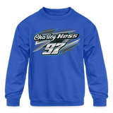 Charley Hess | 2023 | Youth Crewneck Sweatshirt - royal blue