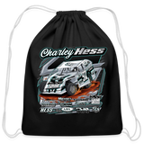Charley Hess | 2023 | Cotton Drawstring Bag - black