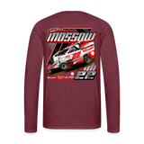 Owen Mossow | 2023 | Men's LS T-Shirt - heather burgundy